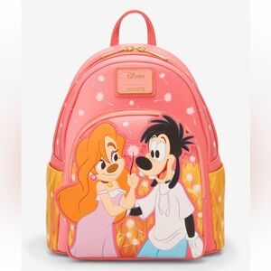 NEW Loungefly Disney A Goofy Movie Max & Roxanne Dandelion Mini Backpack